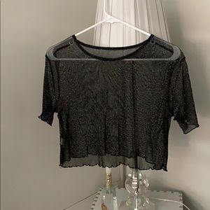 Sheer Crop Top